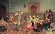 Arab or Arabic people and life. Orientalism oil paintings  270, unknow artist